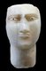 Yemen: An alabaster head, 3rd–1st centuries BCE, Arabia felix (Southern Arabia)