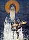 Serbia: Fresco of Saint Simeon (Stefan Nemanja) the myrrh-streamer, King's Church, Studenica Monastery
